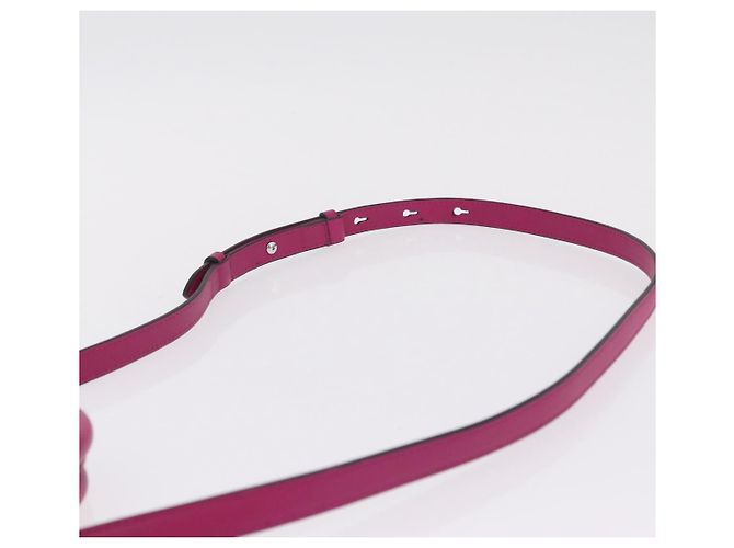 Salvatore Ferragamo Studio Bag Small Leather 2way Purple Silver - vista 15