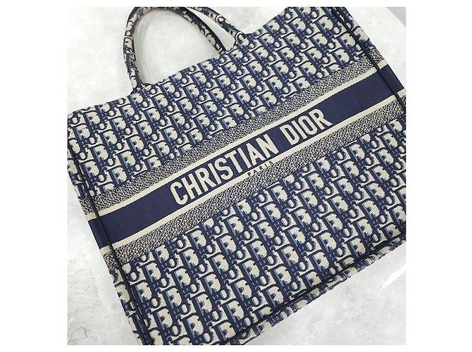 Dior Borsa Book Tote Oblique Large - vista 4