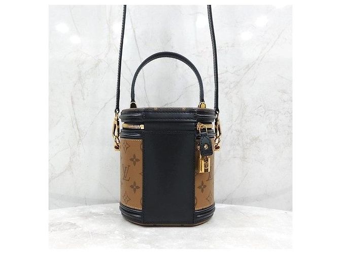 Louis Vuitton Borsa a tracolla Cannes Tote Monogram Reverse Canvas - vista 3