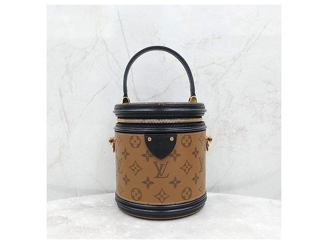 Louis Vuitton Borsa a tracolla Cannes Tote Monogram Reverse Canvas - vista 4