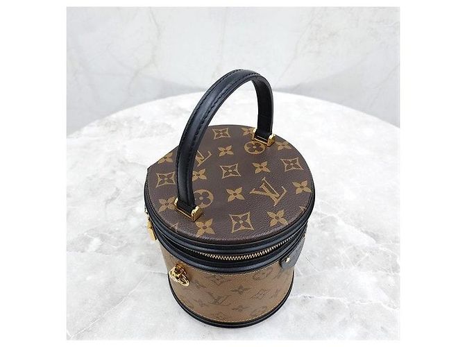Louis Vuitton Borsa a tracolla Cannes Tote Monogram Reverse Canvas - vista 5