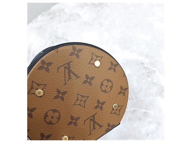 Louis Vuitton Borsa a tracolla Cannes Tote Monogram Reverse Canvas - vista 8