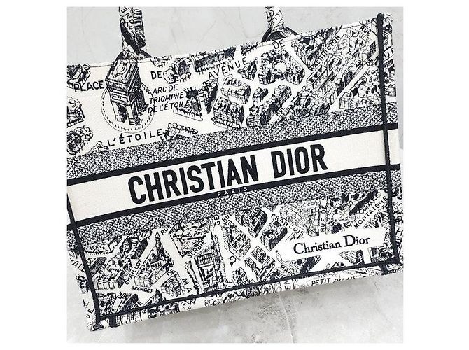 Dior Book Tote Medium Plan de Paris - vista 4