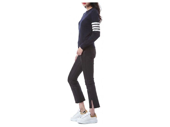 Thom Browne Gestreifter Wollpullover für Damen - Ansicht 6