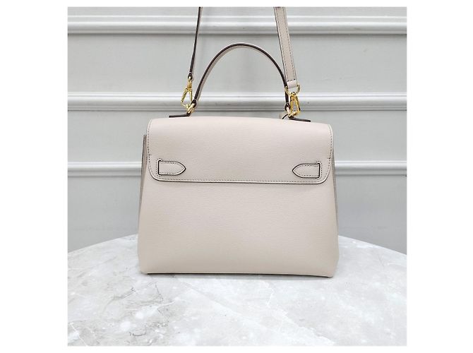 Louis Vuitton Lockme Ever MM Borsa a mano marrone in pelle - vista 10
