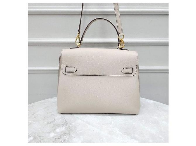 Louis Vuitton Lockme Ever MM Borsa a mano marrone in pelle - vista 3