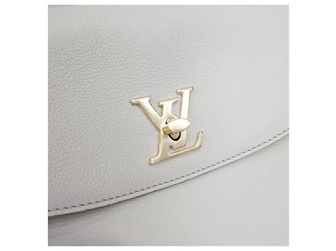 Louis Vuitton Lockme Ever MM Borsa a mano marrone in pelle - vista 5