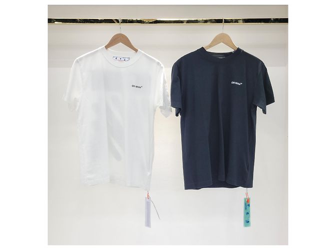 Off White Wave T-shirt Black - view 14