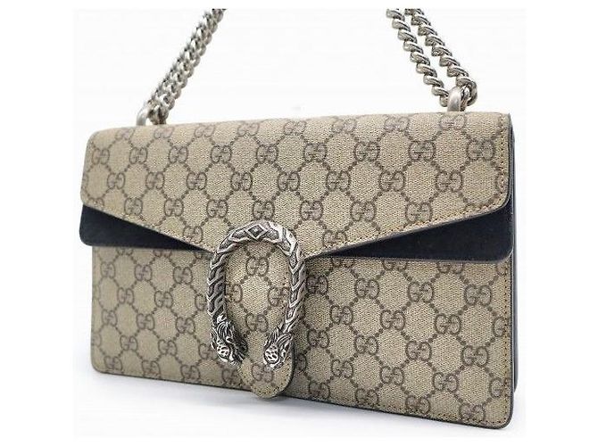 Gucci Borsa a spalla Dionysus Small Chain GG Supreme Canvas - vista 2