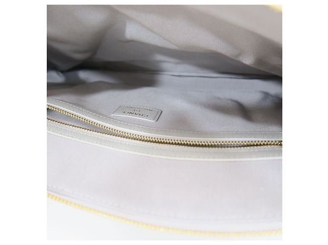Chanel Classic Clutch Caviar Large Gray - vista 4