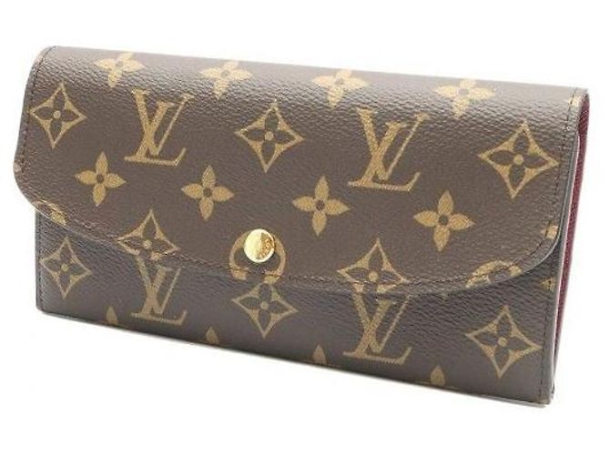 Louis Vuitton Cartera Larga Emily en Monogram Canvas Fuchsia - vista 3