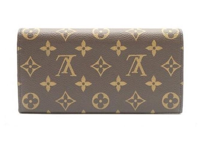 Louis Vuitton Cartera Larga Emily en Monogram Canvas Fuchsia - vista 4