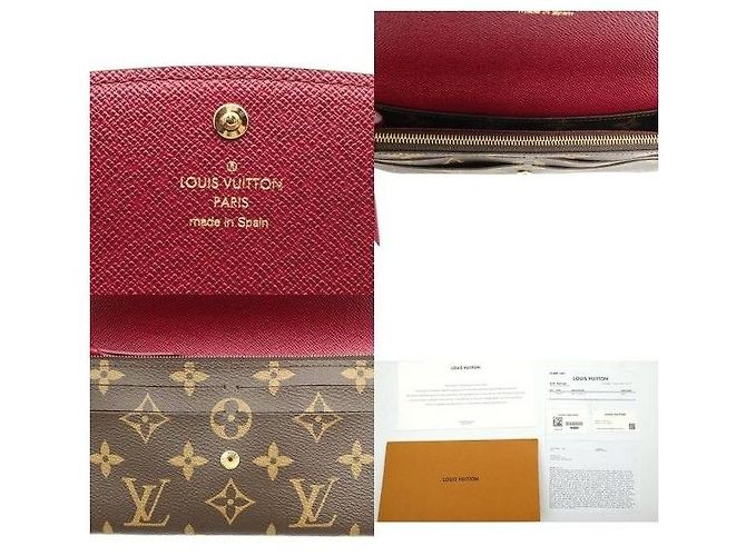 Louis Vuitton Cartera Larga Emily en Monogram Canvas Fuchsia - vista 8