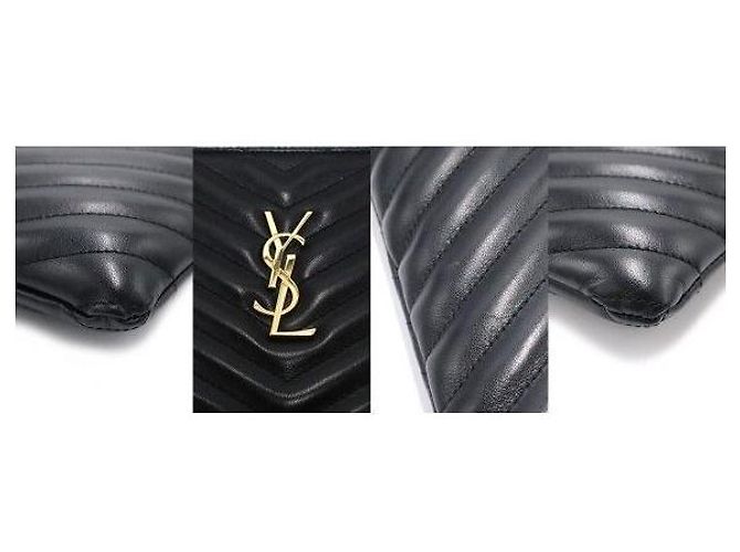 Autre Marque Clutch con tracolla e porta documenti Monogram Matelassé Nero - vista 8