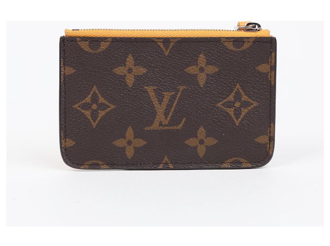 Tarjetero Louis Vuitton Marrón de Piel - vista 3