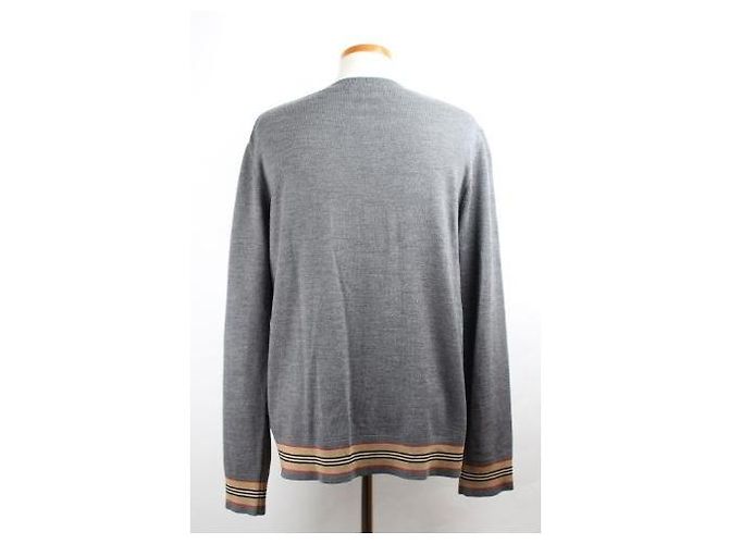 Burberry Icon Stripe Strick aus Merinowolle - Ansicht 3