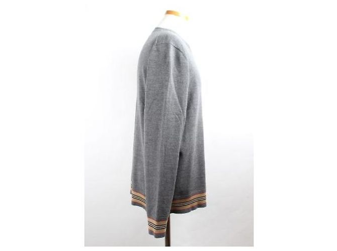 Burberry Icon Stripe Strick aus Merinowolle - Ansicht 4