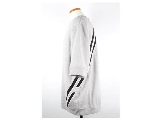 Hermès Kurzarm-Sweatshirt mit Rundhalsausschnitt Grau - Ansicht 3