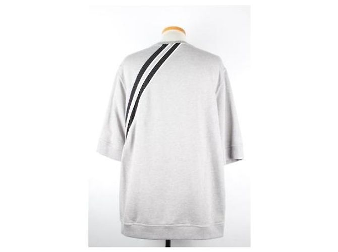 Hermès Kurzarm-Sweatshirt mit Rundhalsausschnitt Grau - Ansicht 5