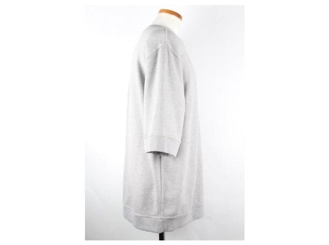 Hermès Kurzarm-Sweatshirt mit Rundhalsausschnitt Grau - Ansicht 7