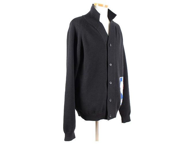 Louis Vuitton NBA Limited Edition Strick-Cardigan Black - Ansicht 6