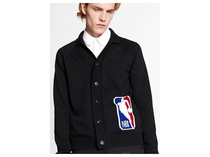Louis Vuitton NBA Limited Edition Strick-Cardigan Black - Ansicht 9