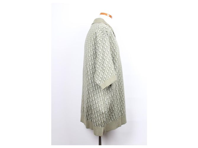 Dior Oblique Piqué Strickshirt mit kurzen Ärmeln XXL - Ansicht 4