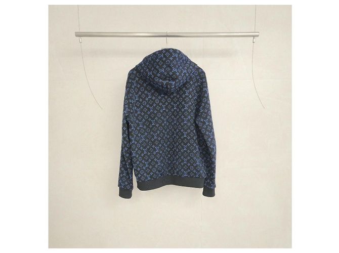 Louis Vuitton Felpa con cappuccio e zip Monogram - vista 3