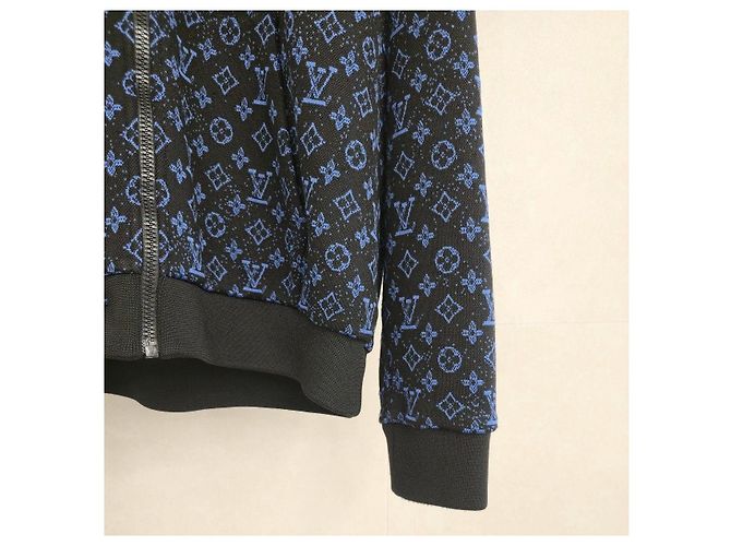 Louis Vuitton Felpa con cappuccio e zip Monogram - vista 6
