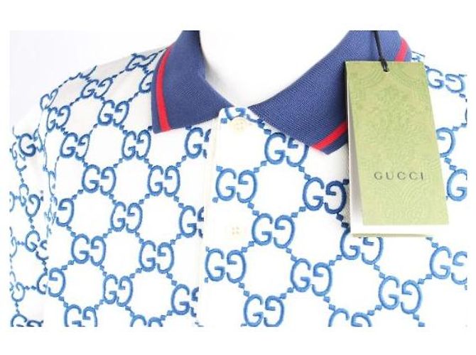 Gucci Stretch-Baumwoll-Poloshirt XXL - Ansicht 5