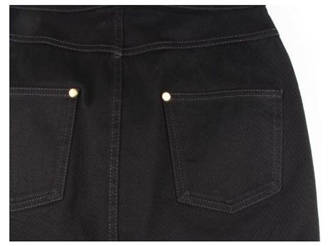 Fendi Falda de algodón chapada en oro - vista 5