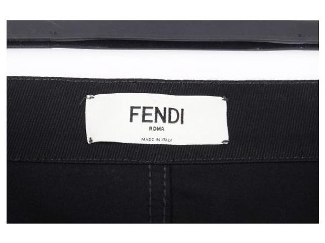 Fendi Falda de algodón chapada en oro - vista 6