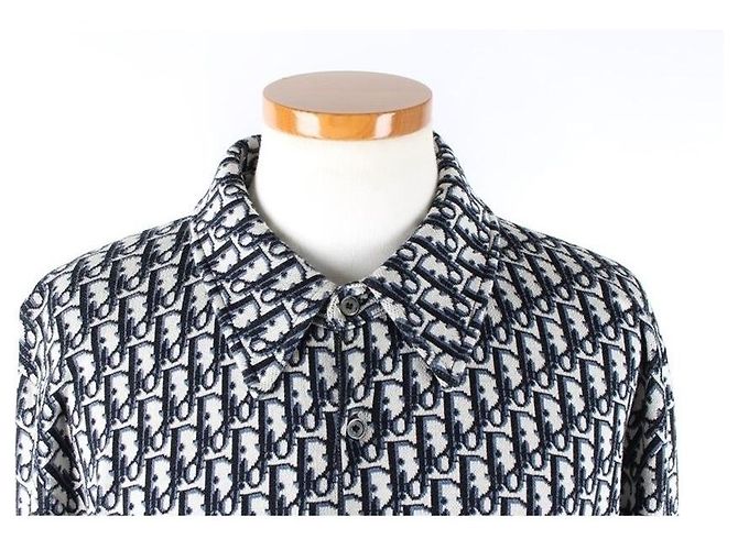 Dior Oblique Strickhemdjacke XL - Ansicht 2