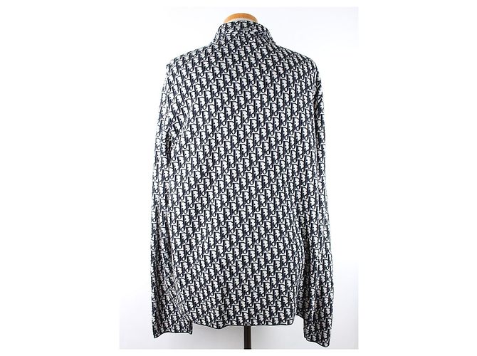 Dior Oblique Strickhemdjacke XL - Ansicht 5