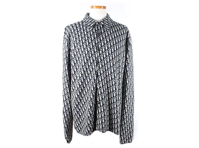 Dior Oblique Strickhemdjacke XL - Ansicht 8