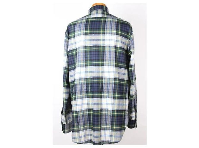 Camicia Burberry a quadri blu - vista 2