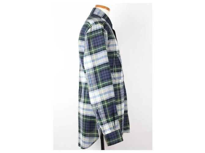 Camicia Burberry a quadri blu - vista 3