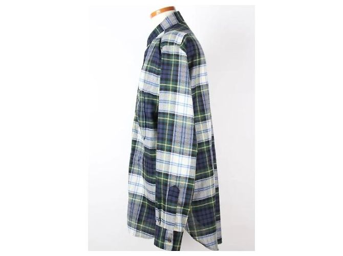 Camicia Burberry a quadri blu - vista 4