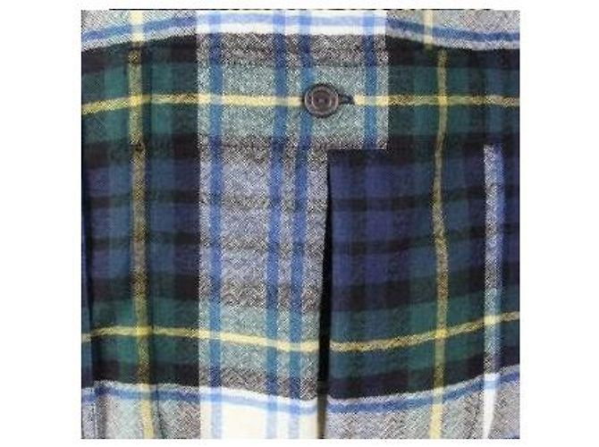Camicia Burberry a quadri blu - vista 7