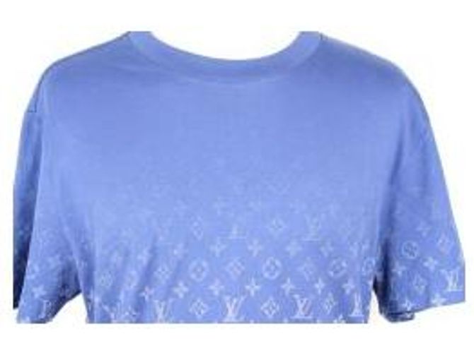 Louis Vuitton Gradient Short Sleeve T-Shirt Blue - view 2