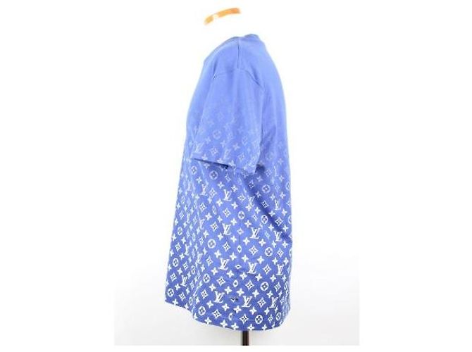 Louis Vuitton Gradient Short Sleeve T-Shirt Blue - view 3