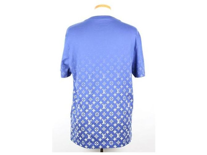 Louis Vuitton Gradient Short Sleeve T-Shirt Blue - view 5