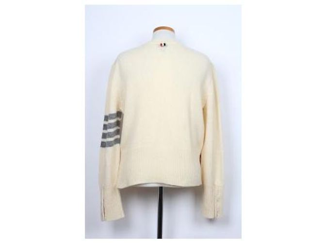 Thom Browne Diagonaler Woll-Kaschmir-Strick - Ansicht 2