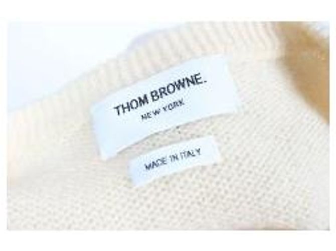 Thom Browne Diagonaler Woll-Kaschmir-Strick - Ansicht 7