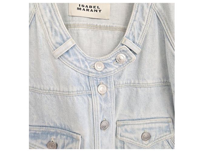Isabel Marant Jeansjacke Blau - Ansicht 7