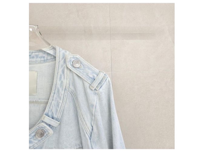 Isabel Marant Jeansjacke Blau - Ansicht 8