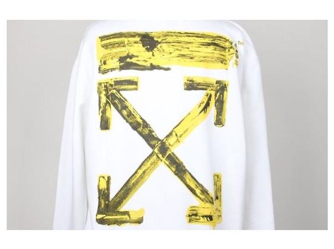Off White Acrylic Arrow Sweatshirt XL - Ansicht 5