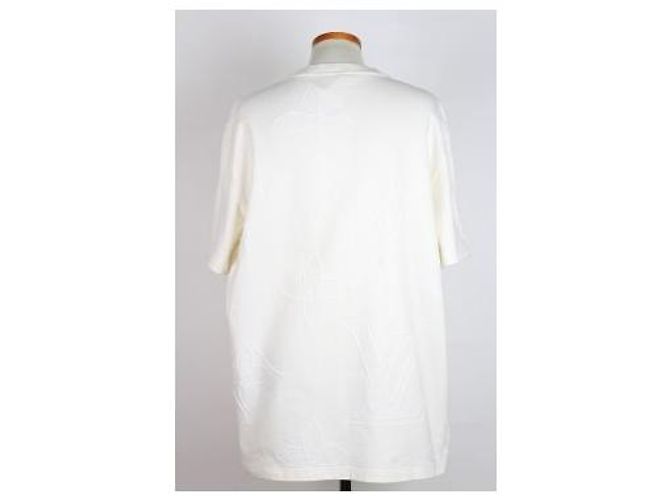 Louis Vuitton T-Shirt mit kurzen Ärmeln und gesticktem Monogramm - Ansicht 2