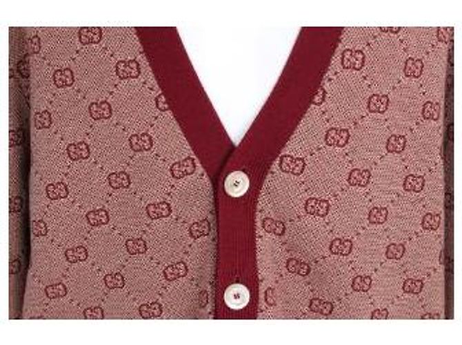 Gucci GG Jacquard-Wollcardigan - Ansicht 7