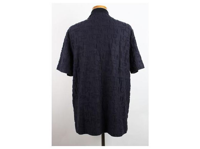 Louis Vuitton Terry-Baumwoll-Poloshirt Navy - Ansicht 2